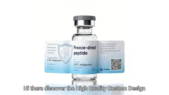 Chinese Factory Powder Vials Medicine BOPP Glossy/ Matte Options Self